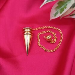 Flat Head Brass Pendulum - Gold