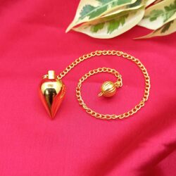 Round Brass Pendulum - Gold