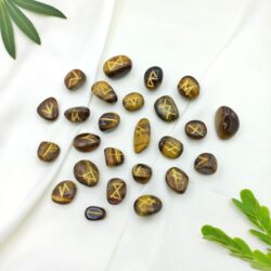 Tiger Eye Rune Set