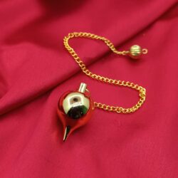Round Ball Brass Pendulum - Gold