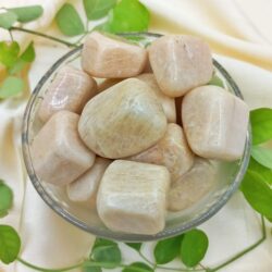 Peach Moonstone Tumbles (100 Grams)