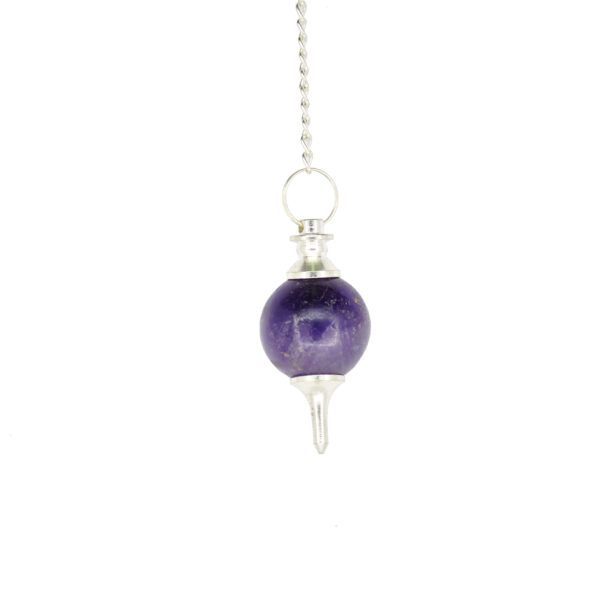 Crystal Round Ball Pendulum (Lapidorite)
