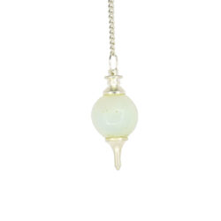 Crystal Round Ball Pendulum (Opalite)