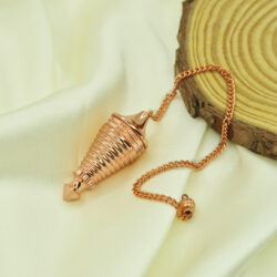 Gopura Shaped Brass Pendulum - Copper
